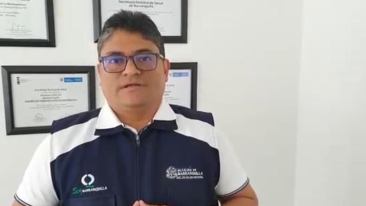 Humberto Mendoza, secretario de Salud de Barranquilla.