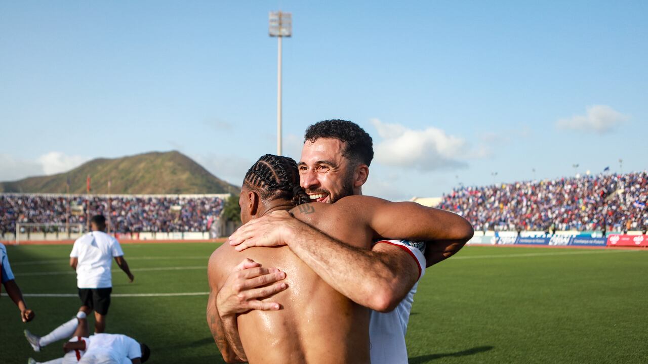 Cabo Verde celebrando su clasificación al Mundial 2026