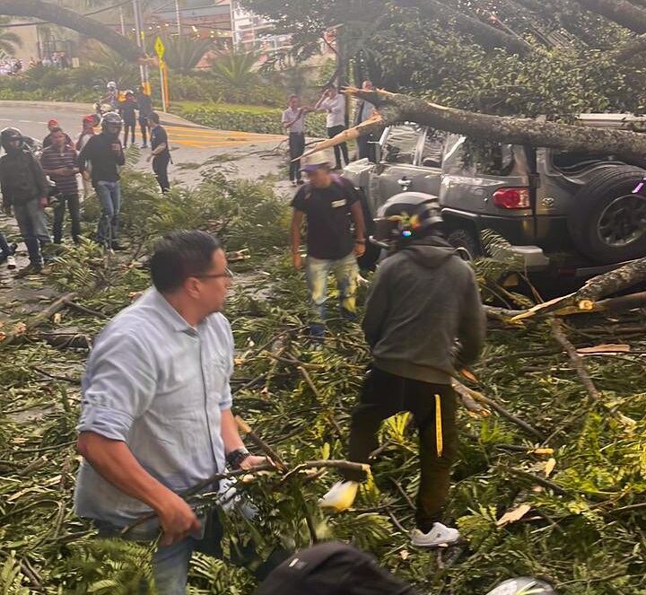 Emergencia en Medellín por fuerte aguacero