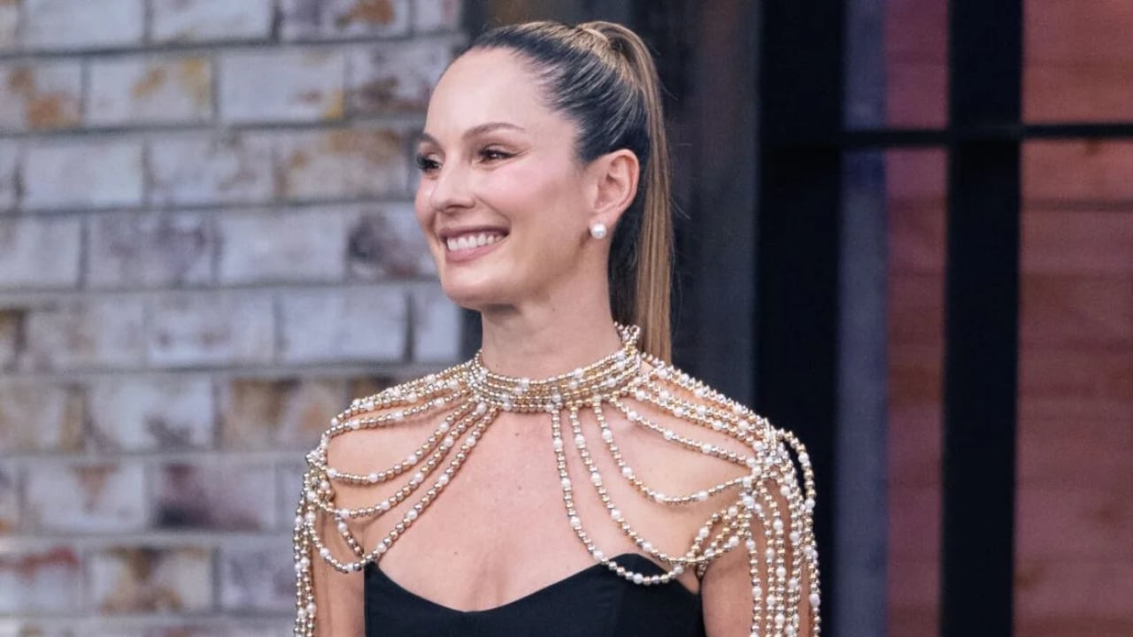 Claudia Bahamón llega a Miss Universe Colombia.