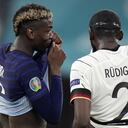 Paul Pogba y Antonio Rudiger