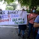 Empleados de Justo y Bueno protestan en Cúcuta por falta de pagos