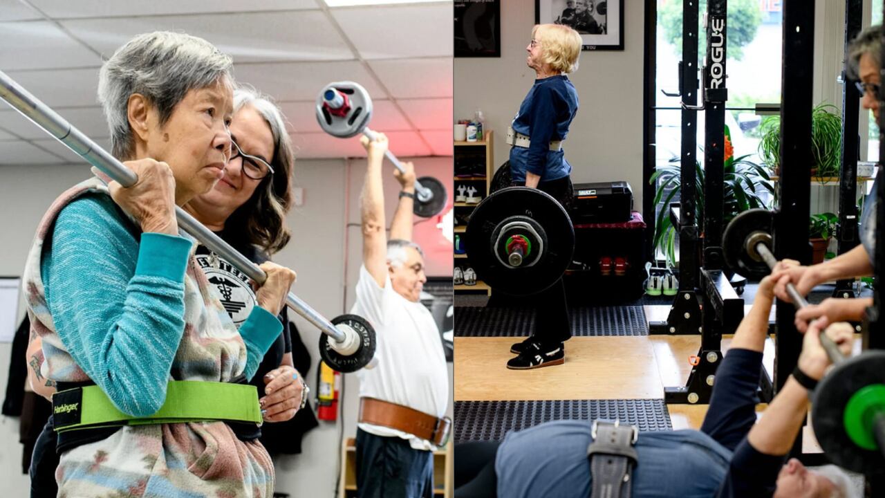 Greysteel: el gimnasio donde los mayores levantan más que pesas