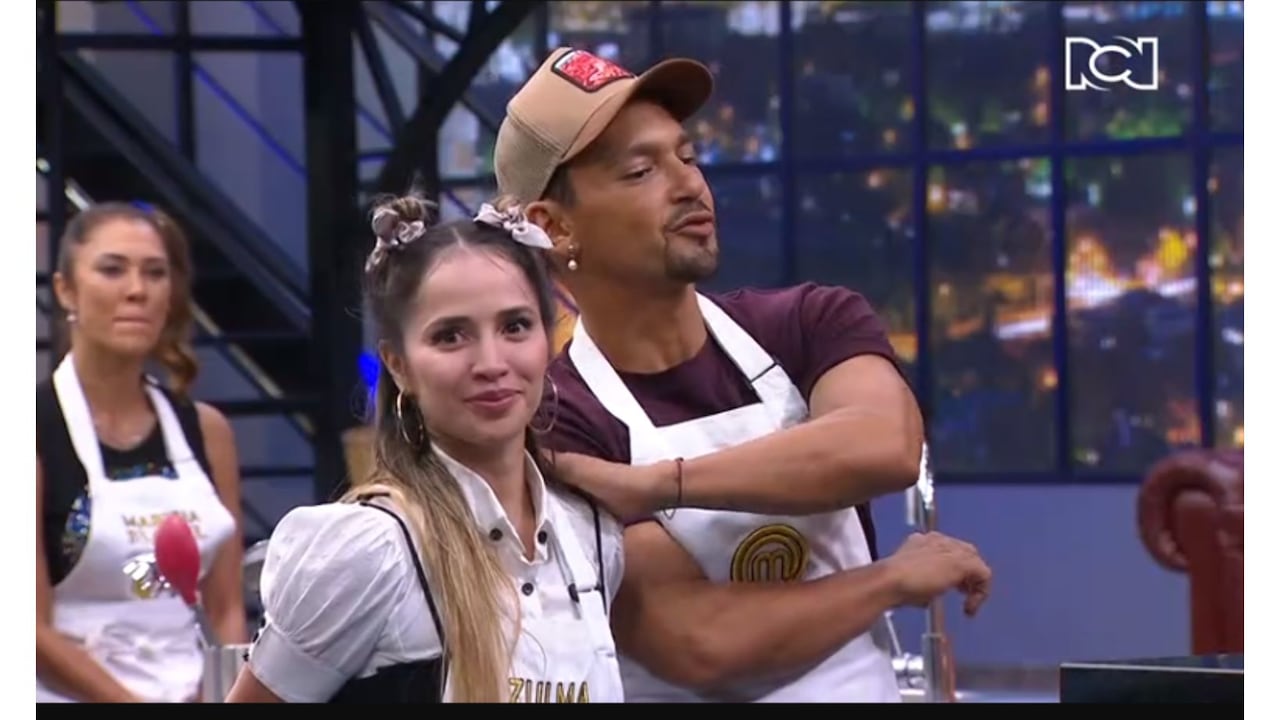 Zulma Rey y Karoll Márquez en 'MasterChef Celebrity' 2023.
