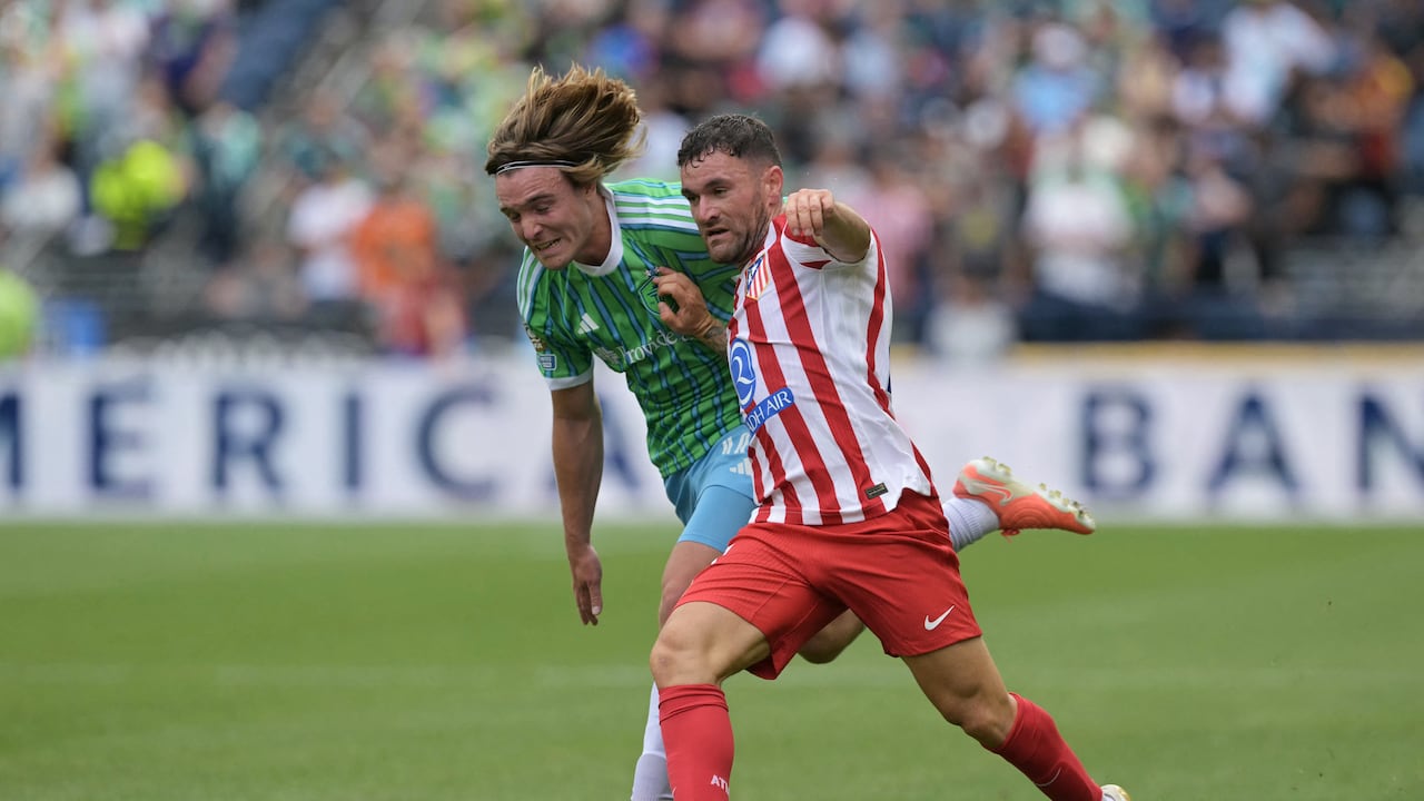 Atlético de Madrid vs. Seattle Sounders FC(Photo by JUAN MABROMATA / AFP)