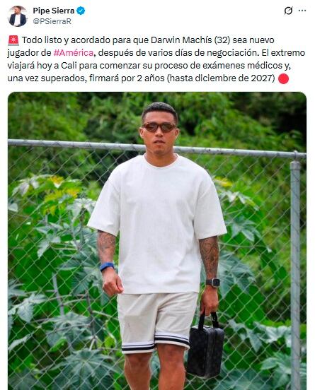 Darwin Machís, extremo venezolano.