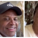 Ómar Geles y su mamá