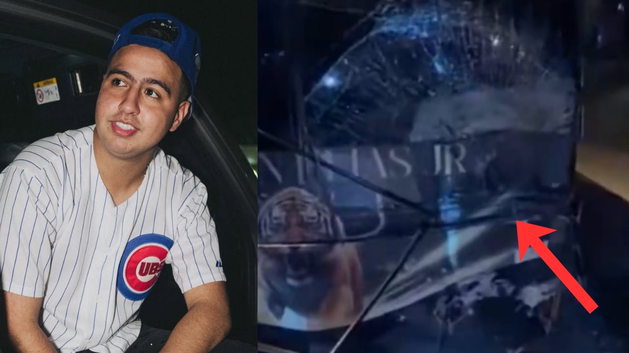 Accidente de tránsito involucró a bus del equipo de Martín Elías Jr. y una motocicleta.