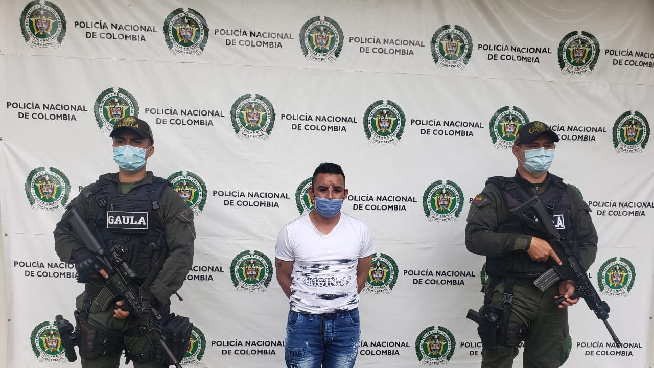 Capturado alias Rambo, implicado en atentado contra el senador Feliciano Valencia.