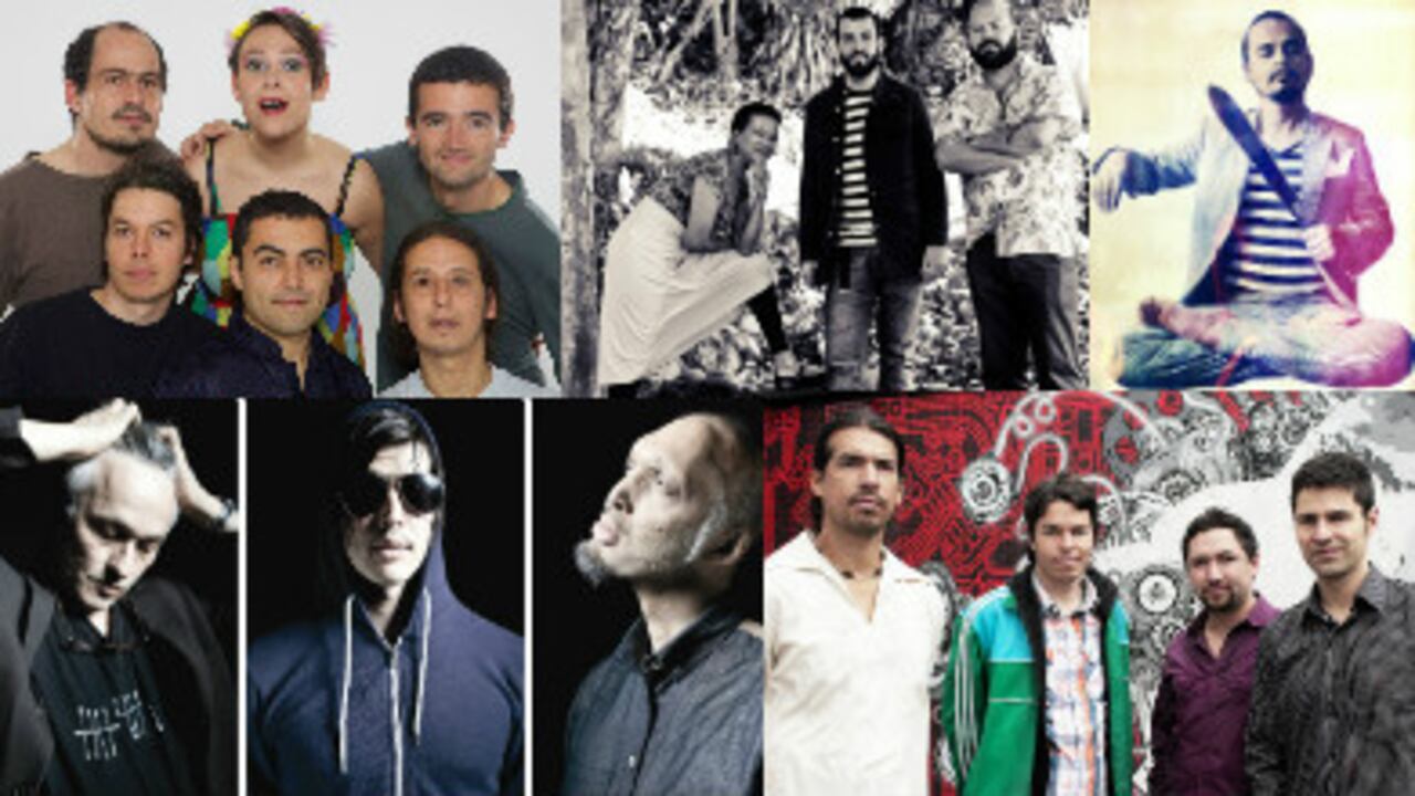 Algunas bandas del Festival Distritofónico 2013