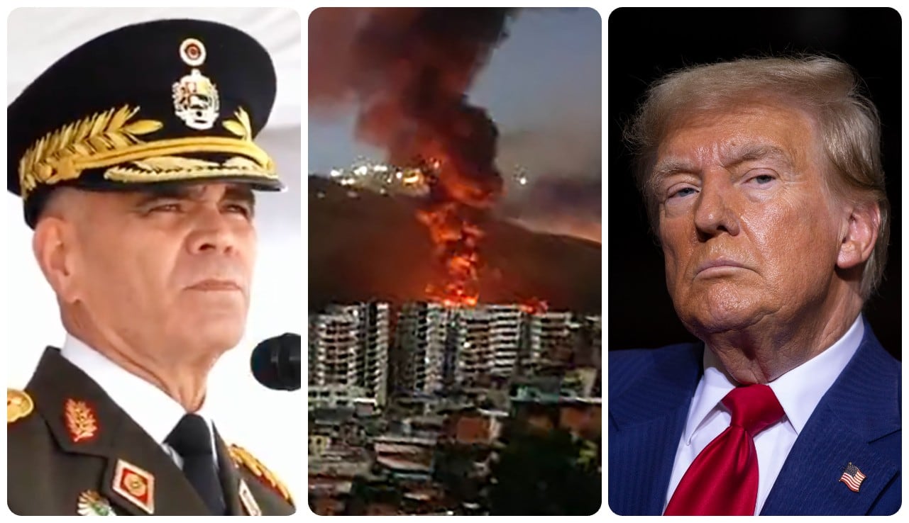 Vladimir Padrino López y Donald Trump