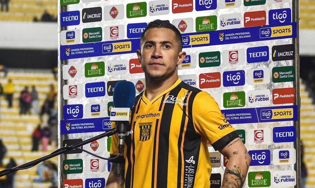 Michael Ortega, jugador de The Strongest.