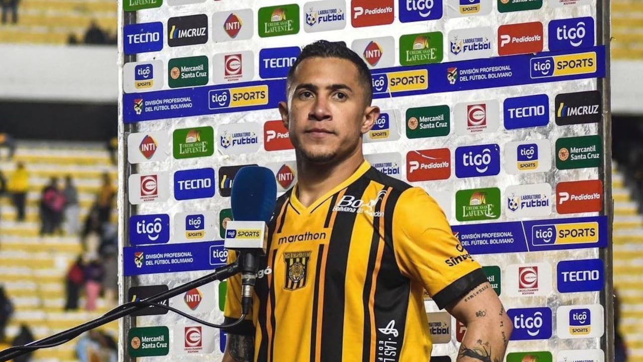 Michael Ortega, jugador de The Strongest.