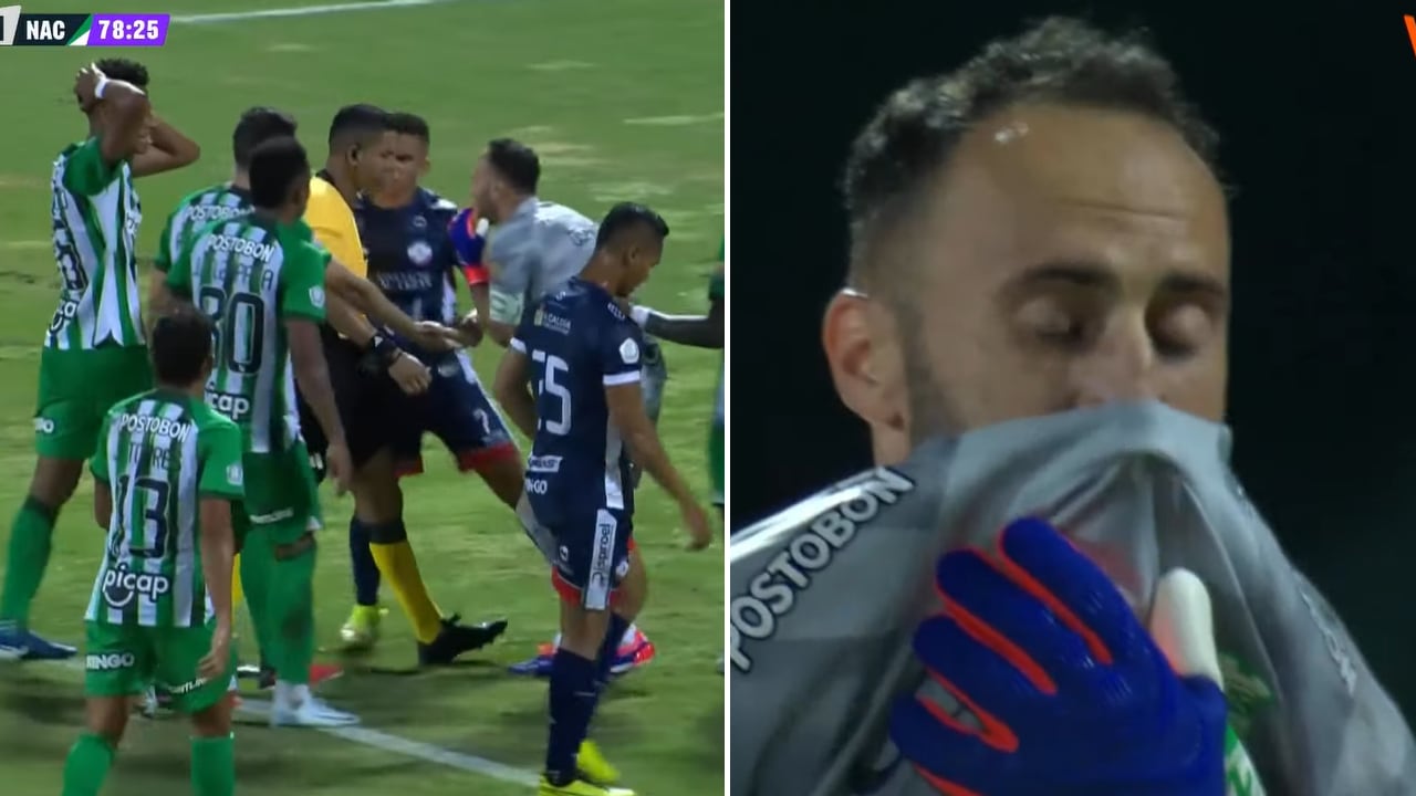 David Ospina fue sustituido justo después del penal