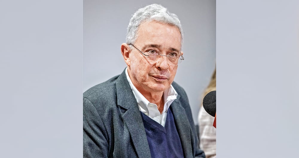 Álvaro uribe Expresidente de la república