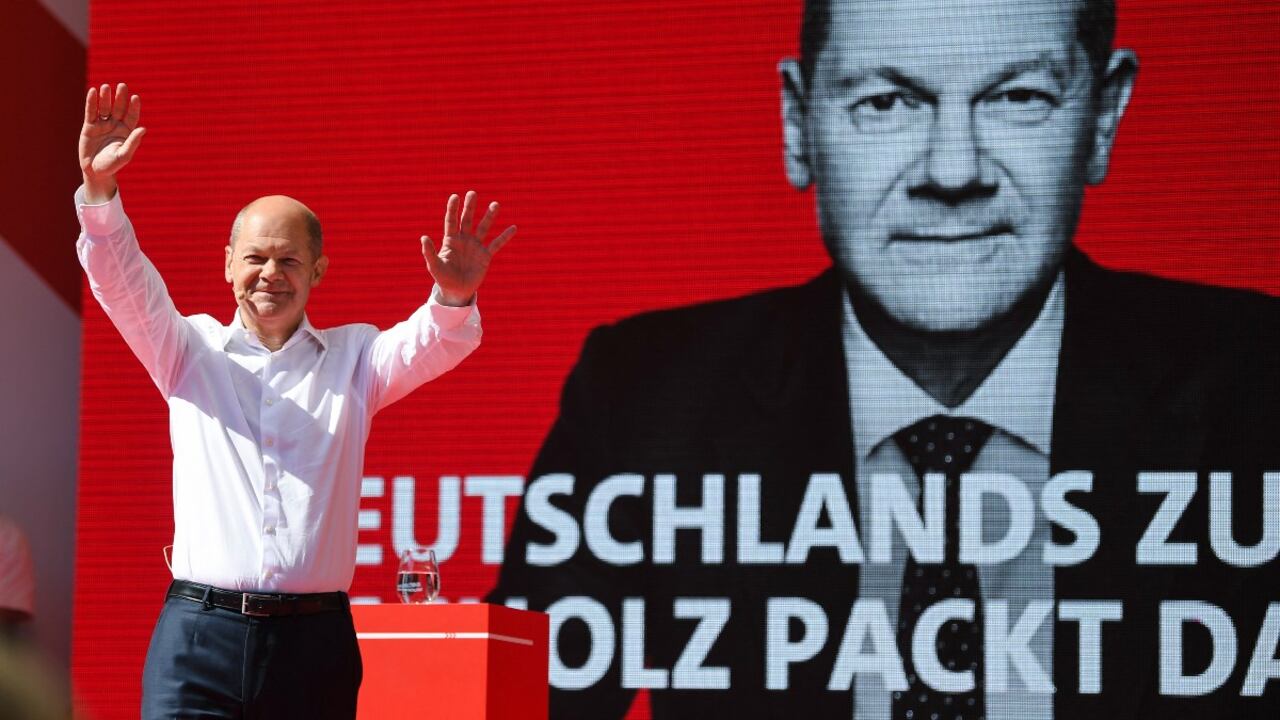 Olaf Scholz, ministro de Finanzas y candidato socialdemócrata a la cancillería de Alemania.