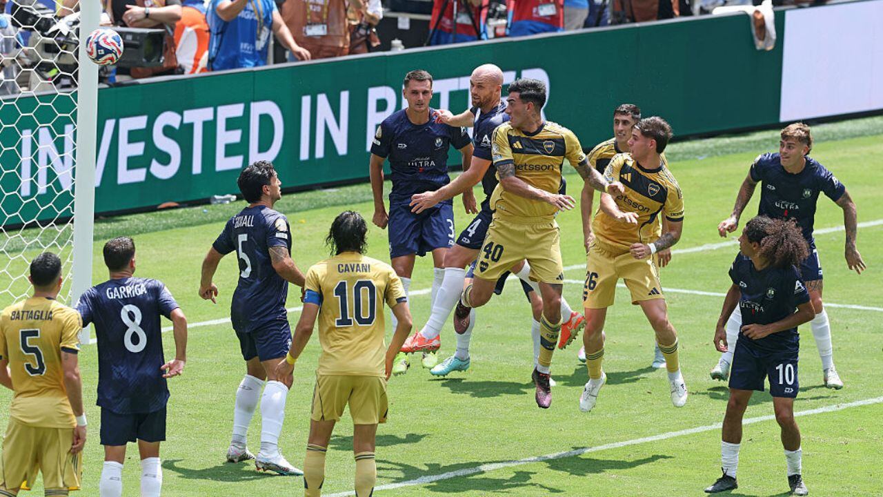 Imagen de Boca en el Mundial de Clubes.