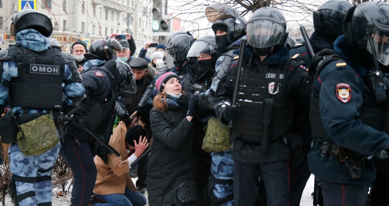 Protestas en Rusia