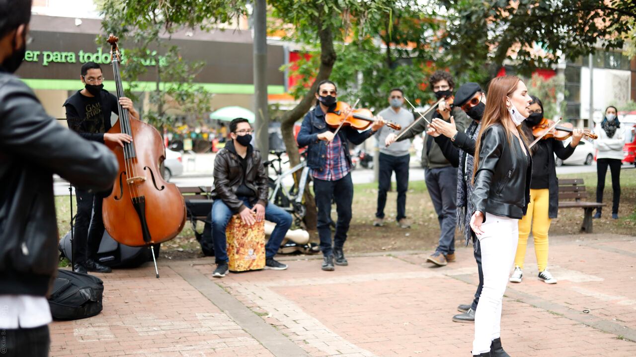 La Orquesta Filarmónica de Bogotá se toma las calles de la ciudad