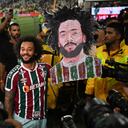 Fluminense presentó a Marcelo como su refuerzo estelar para 2023. Foto: AFP.