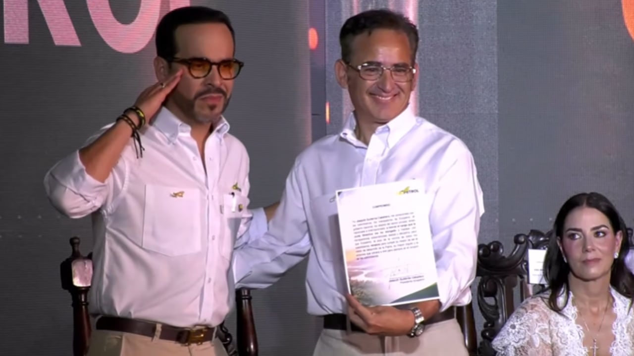 Ceremonia de nombramiento del nuevo presidente de Ecopetrol, 25 de Septiembre.