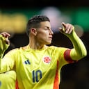 James Rodríguez fue figura contra España y Rumania
