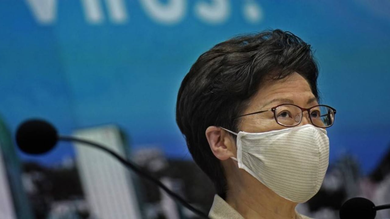 Carrie Lam, Jefe Ejecutiva de Hong Kong.