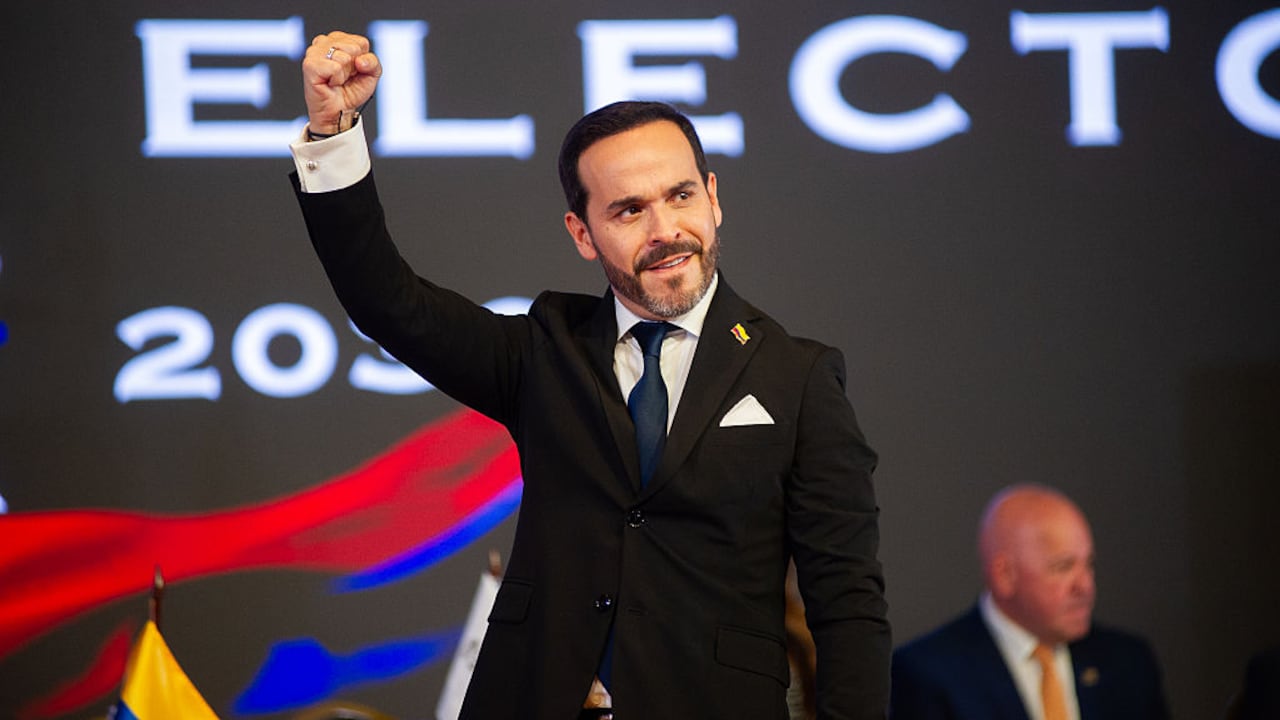 Abelardo De La Espriella, presidente electo de los colombianos, el 25 de junio de 2026, en Bogotá.