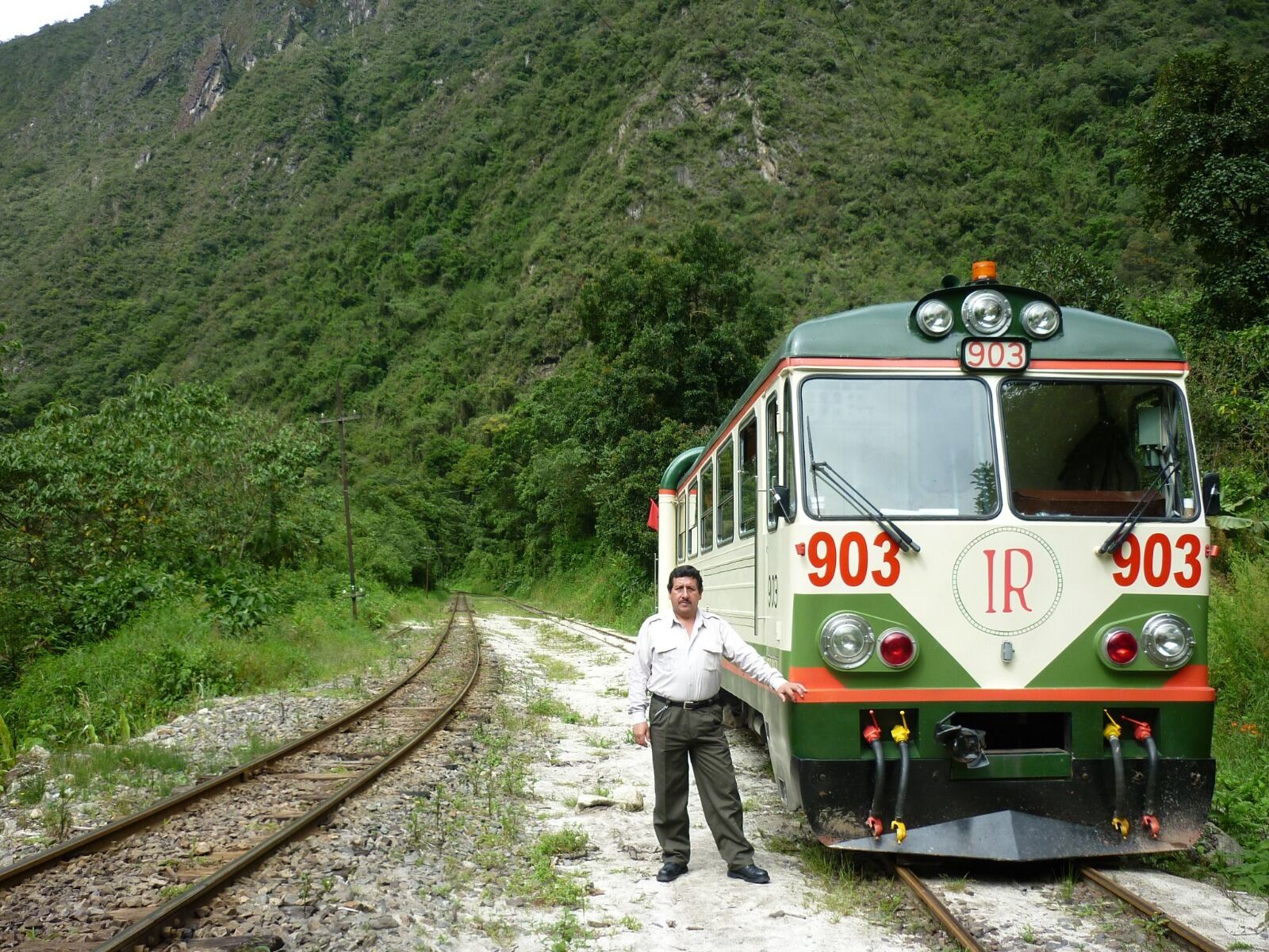 Roberto Cárdenas trenes Machu Picchu