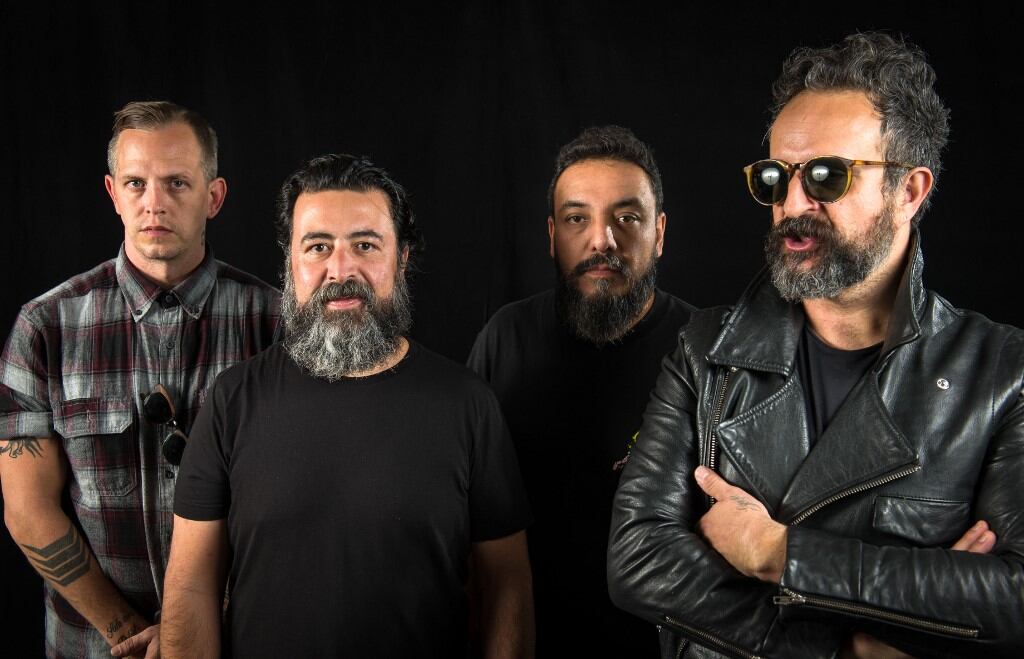 La banda de rock mexicana Molotov.