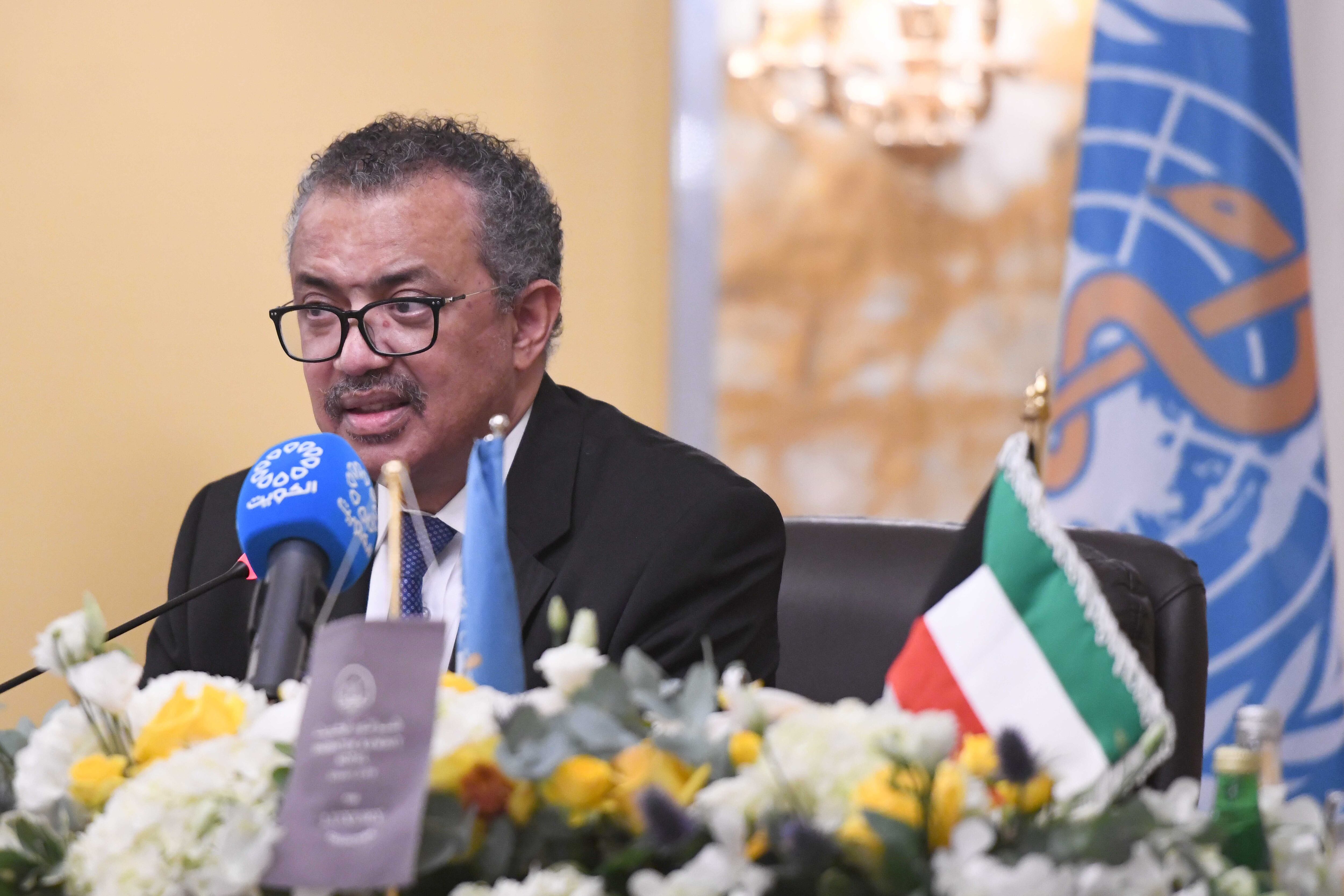 World Health Organization Director-General, Tedros Adhanom Ghebreyesus