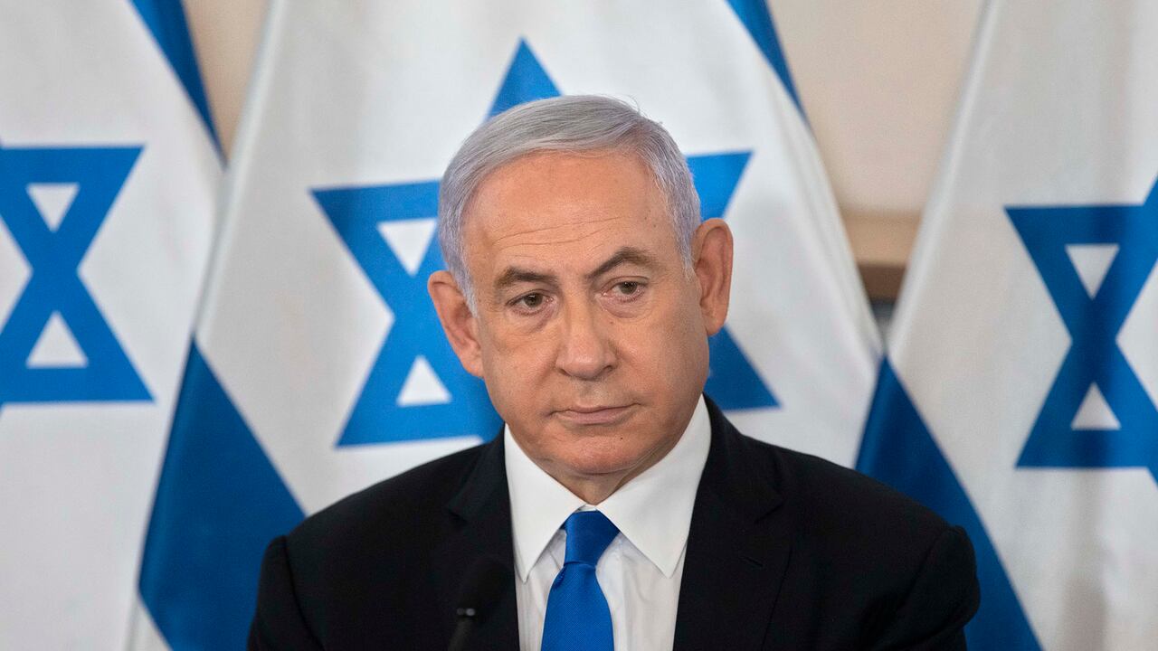 Primer ministro, Benjamin Netanyahu.