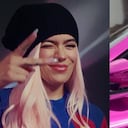 Descubren a Karol G en su Ferrari rosa en las calles de Miami