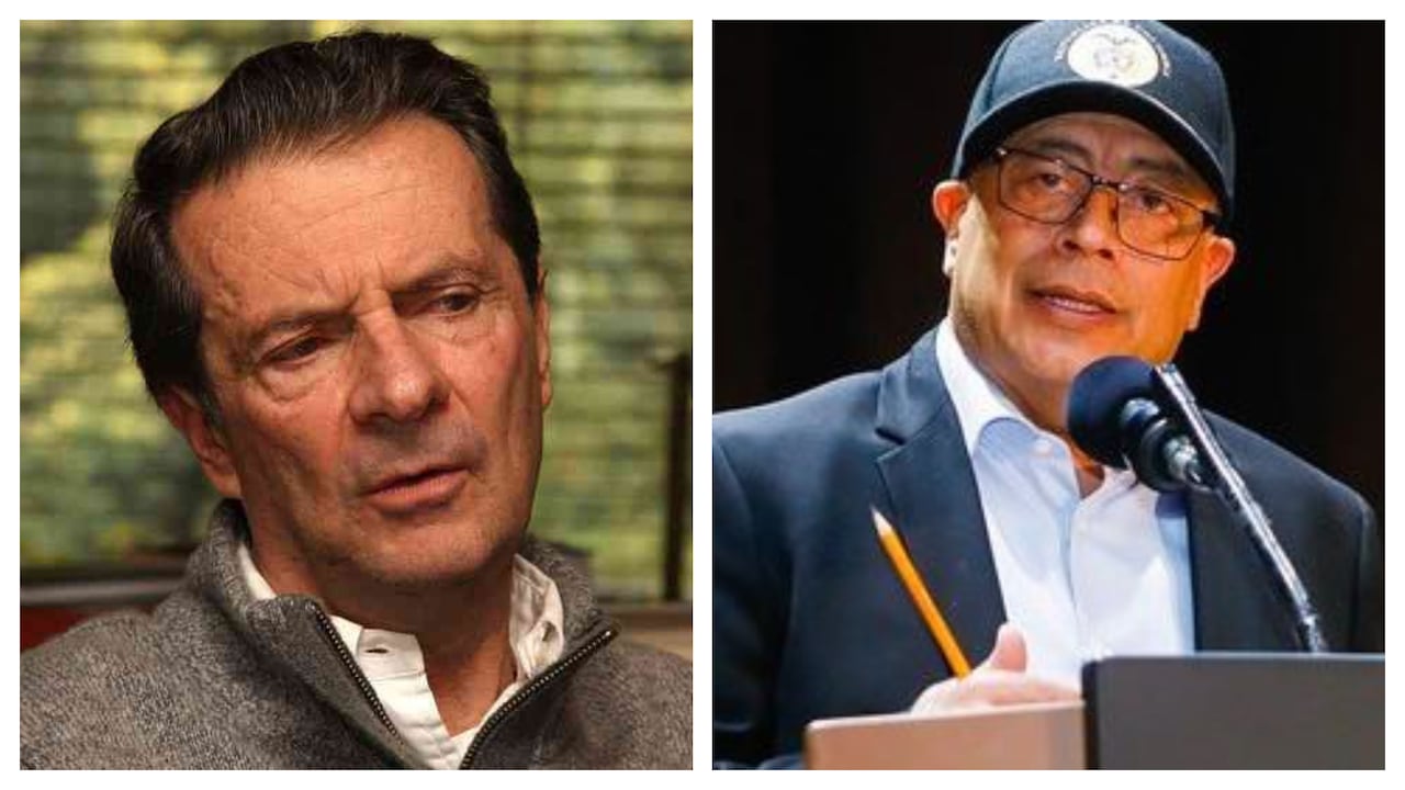 Fernando Londoño y Gustavo Petro.