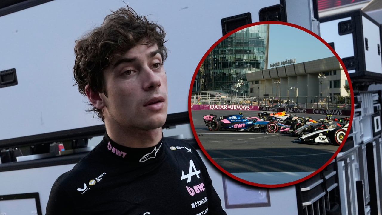 Franco Colapinto pagó las consecuencias de su error en el Gran Premio de Azerbaiyán.