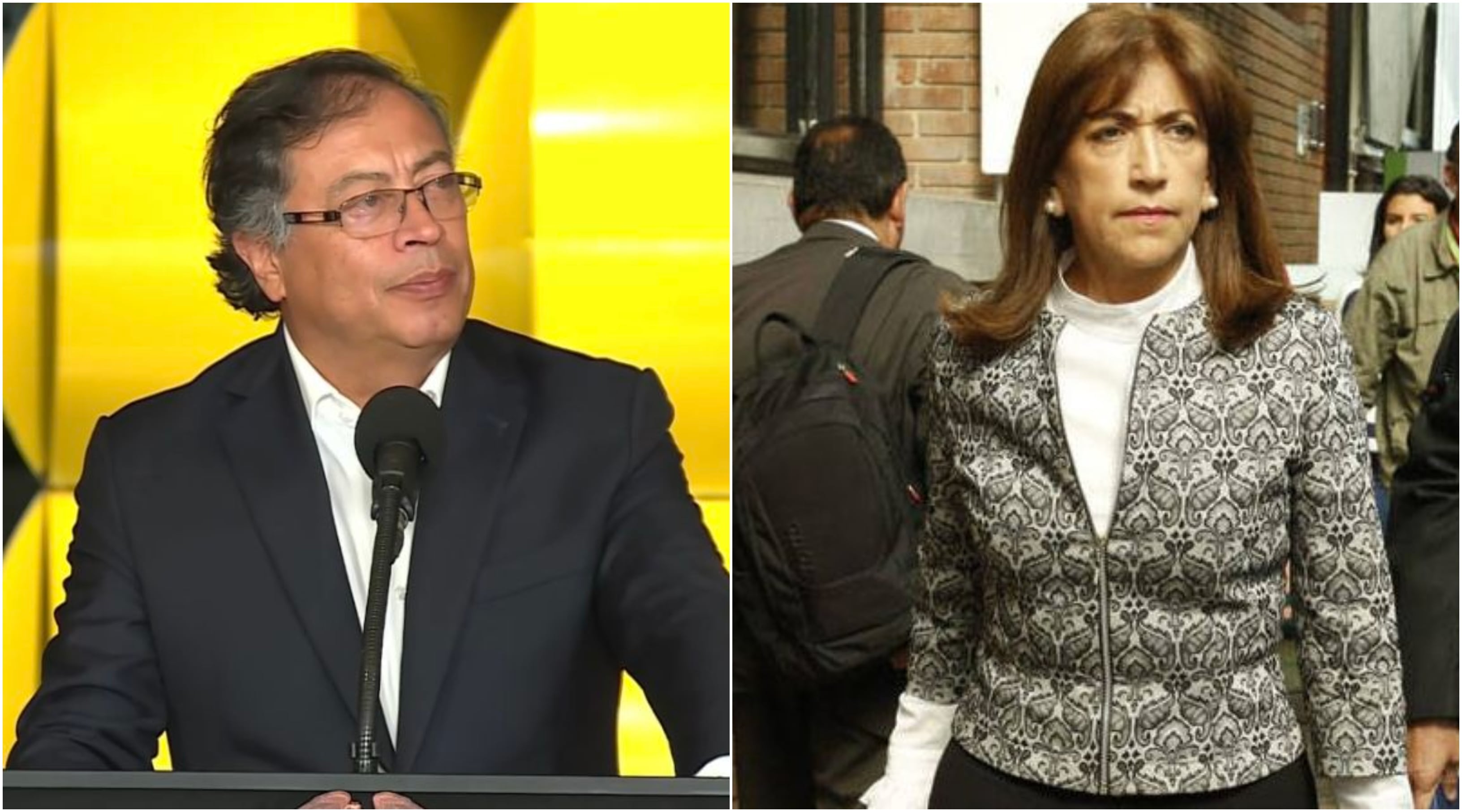 Presidente Petro y Martha Lucía Zamora