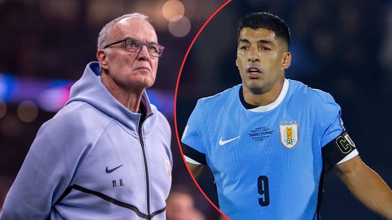 Marcelo Bielsa y Luis Suárez. Decisión del DT sobre el histórico atacante de Uruguay