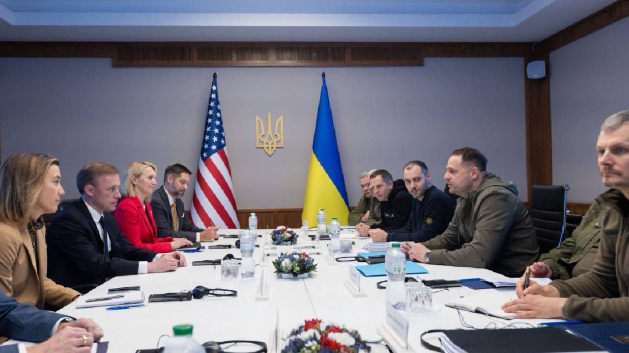 En Kiev, Sullivan ha trasladado a los representantes ucranianos el respaldo de Estados Unidos a Ucrania en la defensa de su soberanía e integridad territorial