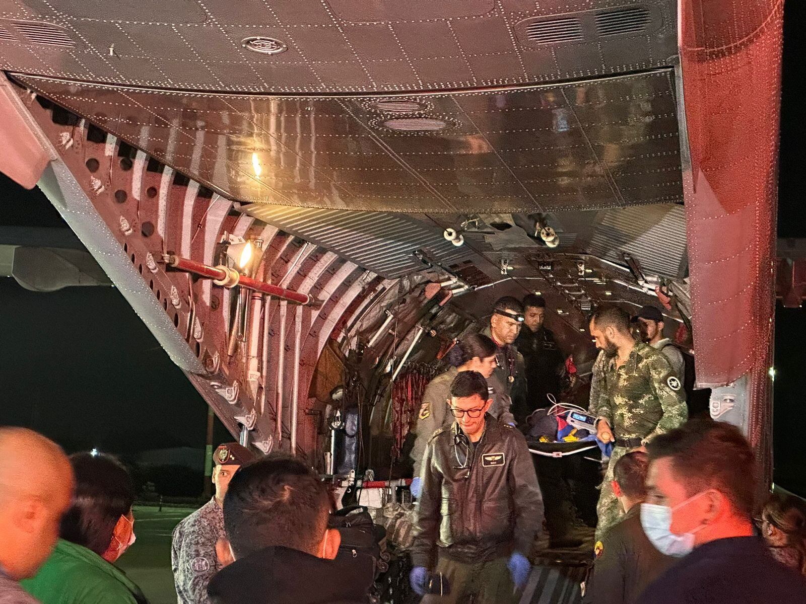 Llegada de los menores de edad a Catam.