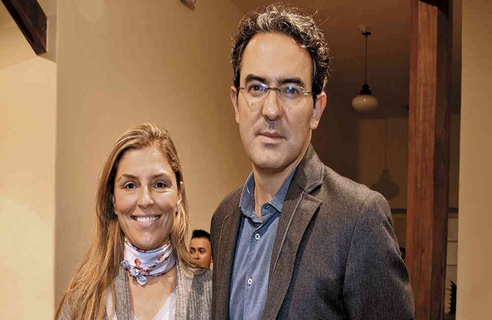 Mariana Montoya y Juan Gabriel Vásquez.