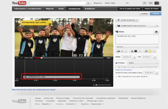 8. Seleccione cuanto tiempo quiere que se visualice el link 