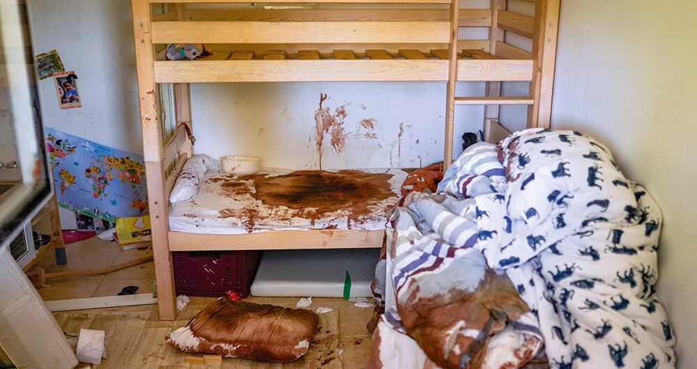 En uno de los videos se ve a un pequeño niño lamentar que su hermanito había perdido un ojo. “¿Por qué estoy vivo?”, se preguntaba. 