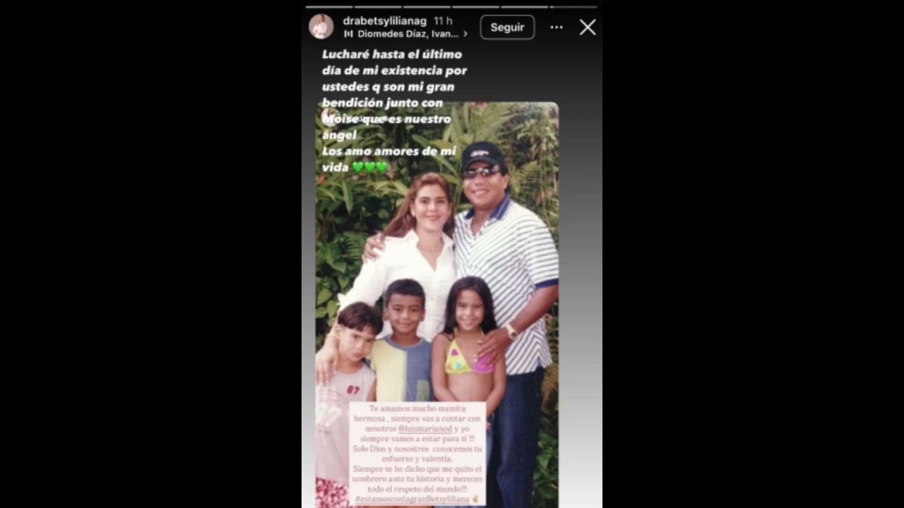 Lily Díaz habló de polémica de su mamá con Rafael Santos