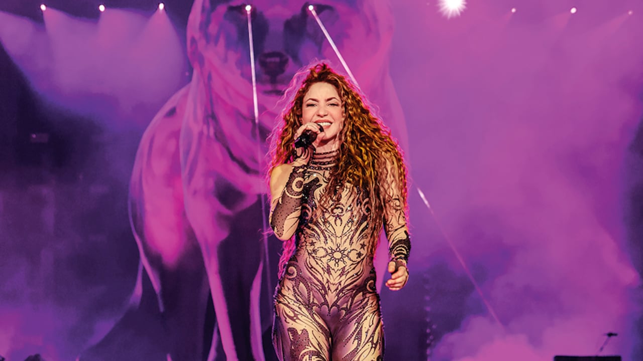 Shakira en concierto.