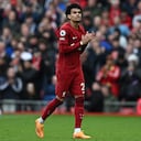 Luis Díaz, delantero del Liverpool. Foto: AFP