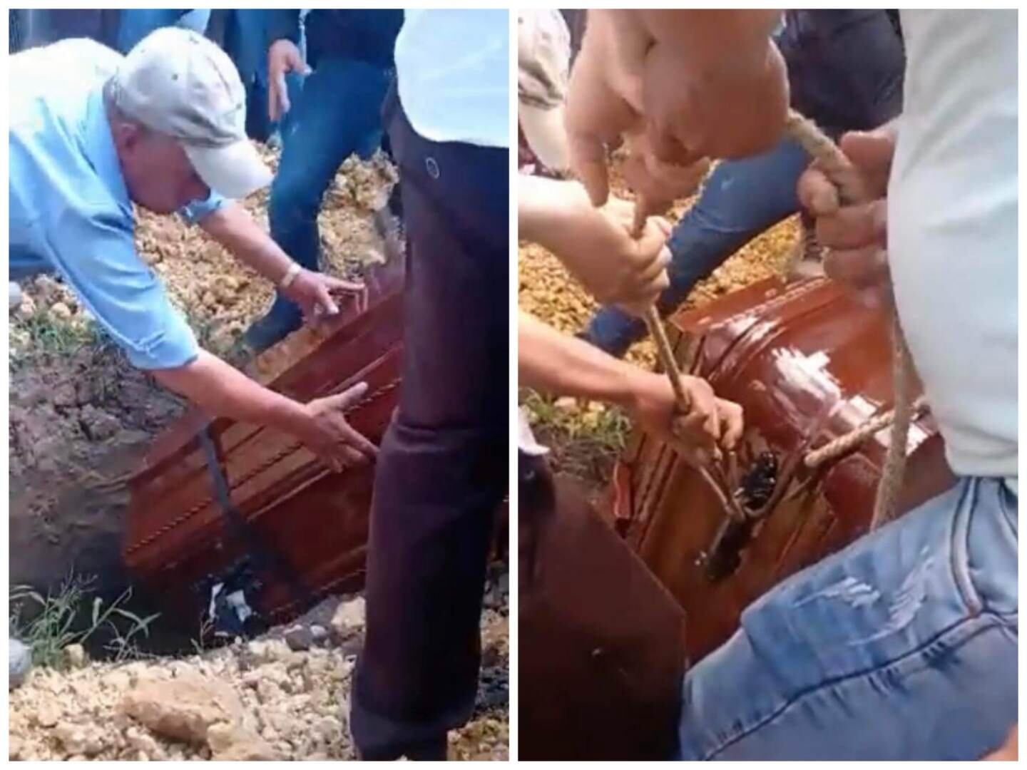 El sepelio se realizó el miércoles en la tarde.