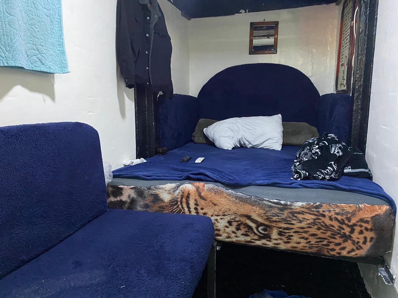 Operativos del Inpec en la cárcel La Modelo de Bogotá.