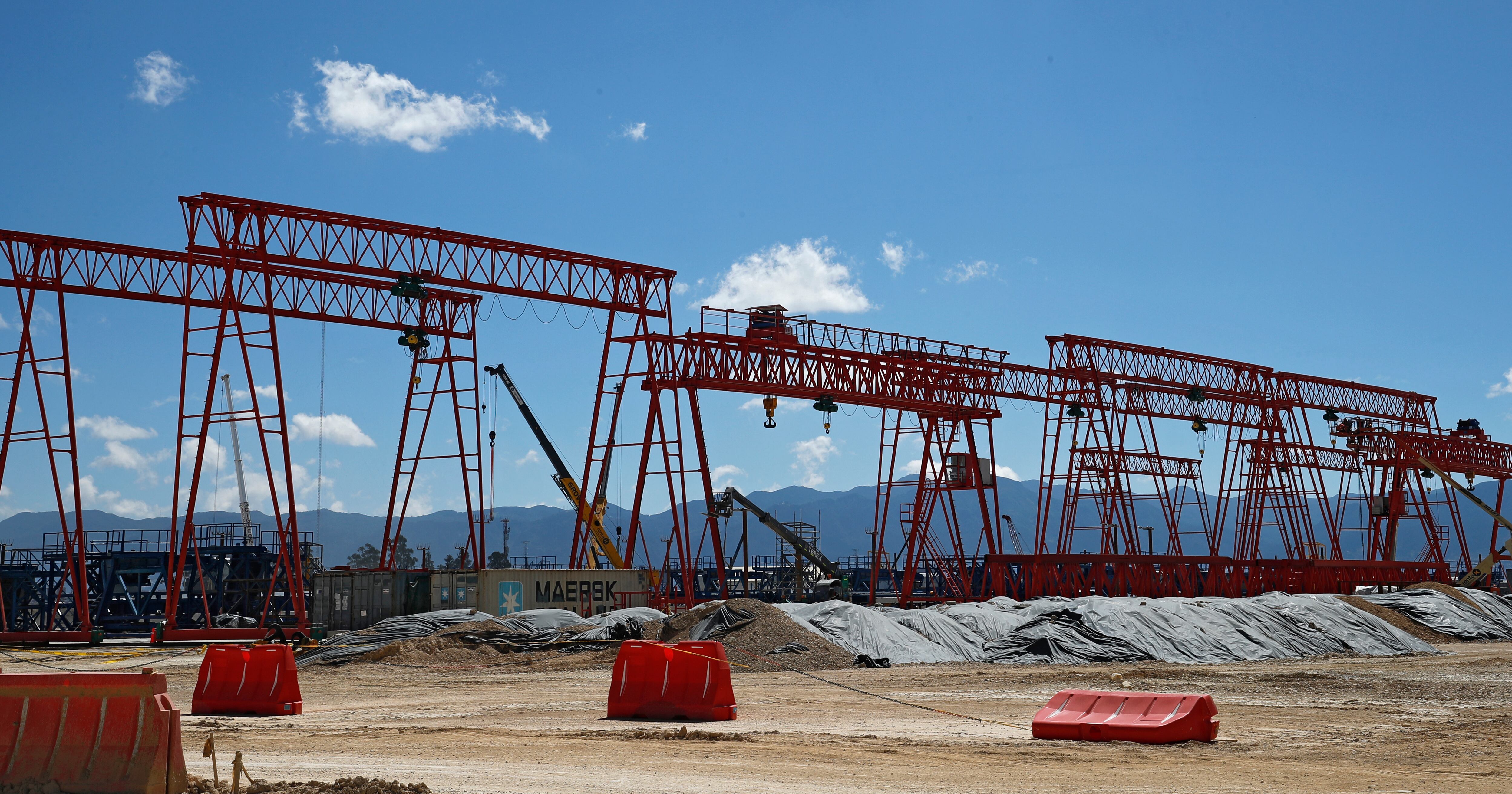 Patio Taller de la Primera Línea del Metro de Bogotá ubicado en la localidad de Bosa
Bogota enero 21 del 2024
Foto Guillermo Torres Reina / Semana