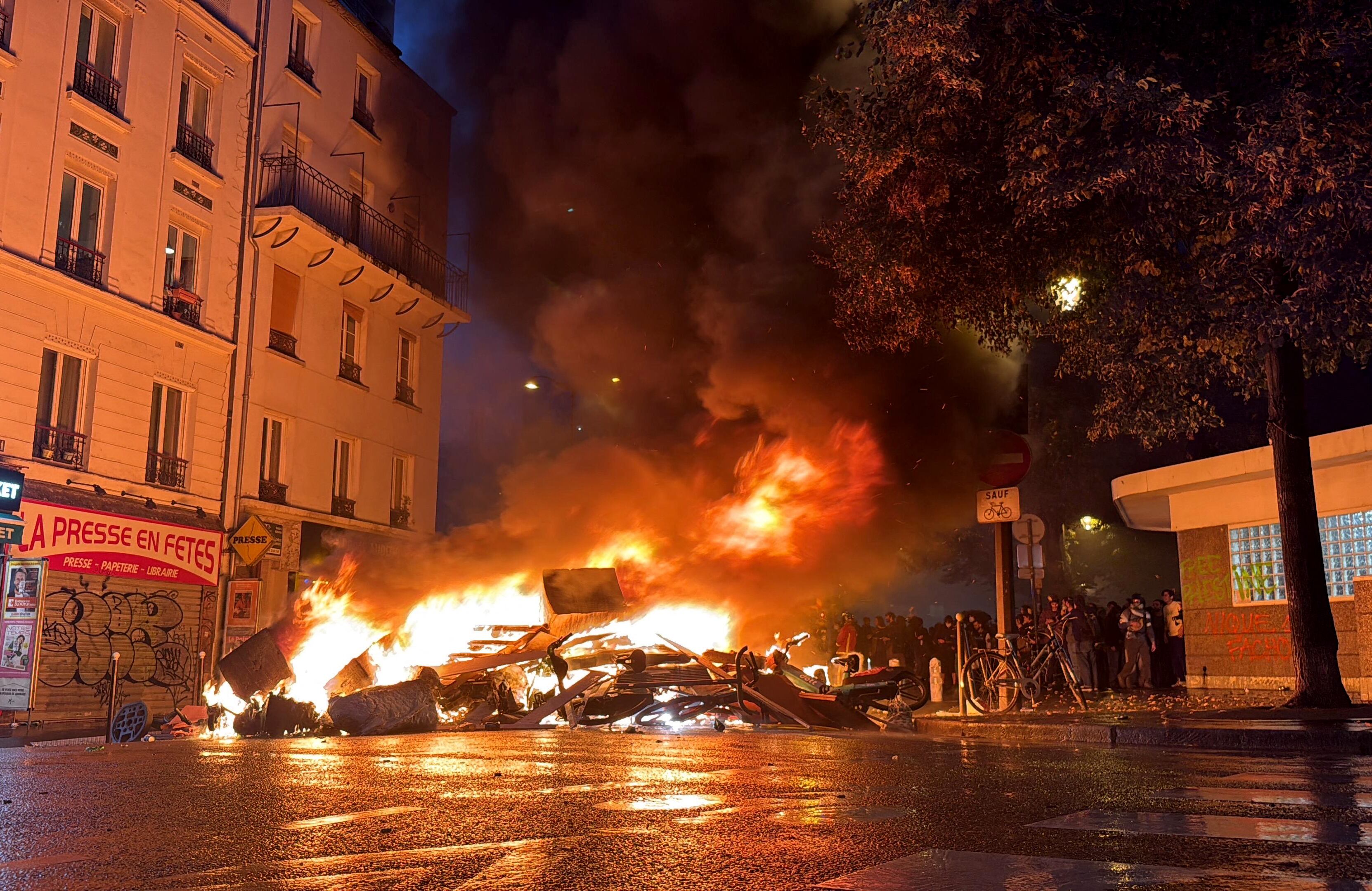 Protestas en Francia