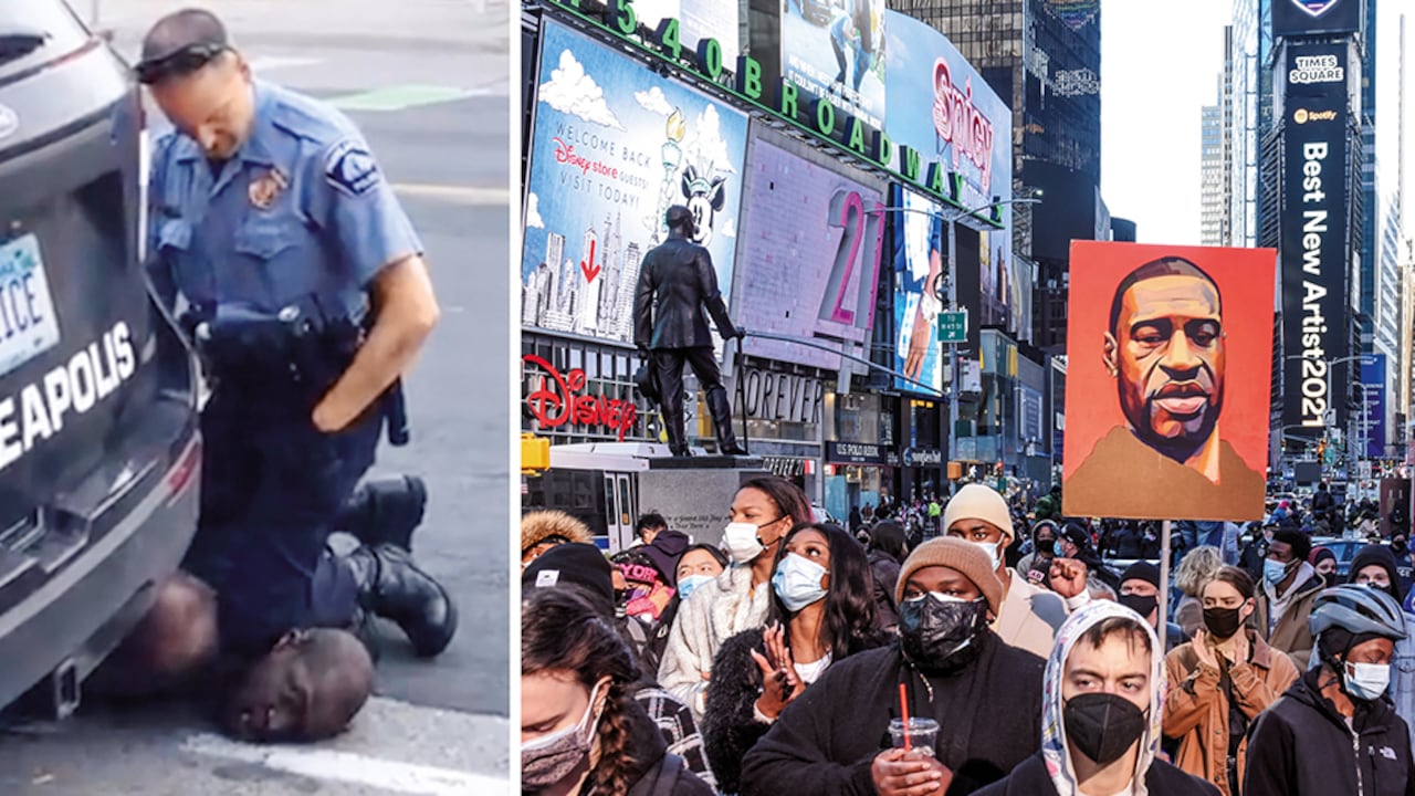 El asesinato de George Floyd en manos del policía Derek Chauvin desató una ola de protestas históricas. El juicio reavivó las manifestaciones.